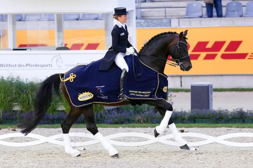 Siegerin im HAVENS-Preis 2017: Helen Langehanenberg mit Damsey